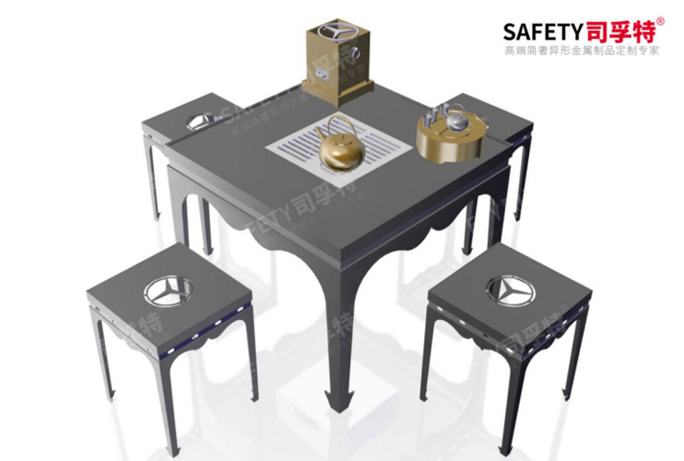 圍爐煮茶：既有儀式感，又是文化傳承！[司孚特精制鋼圍爐茶桌](圖7)