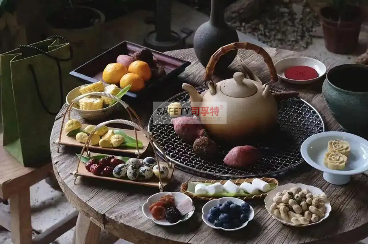 “圍爐煮茶”為什么火？年輕人追捧是有原因的-司孚特圍爐茶桌(圖4)