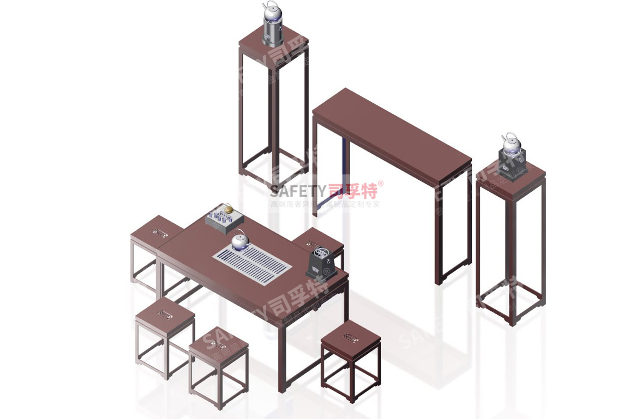 “圍爐煮茶”為什么火？年輕人追捧是有原因的-司孚特圍爐茶桌(圖5)