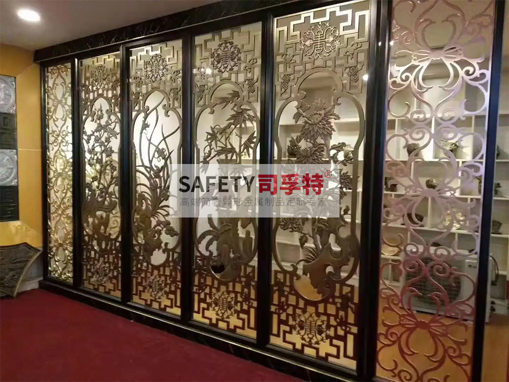 金屬屏風有哪些種類？什么材質的金屬屏風好？[司孚特金屬屏風](圖4)