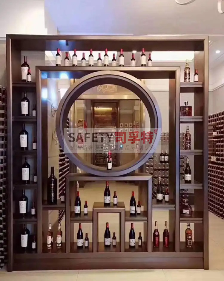 酒柜放到哪里合適？什么酒柜顯得高檔？【不銹鋼酒柜(圖2)
