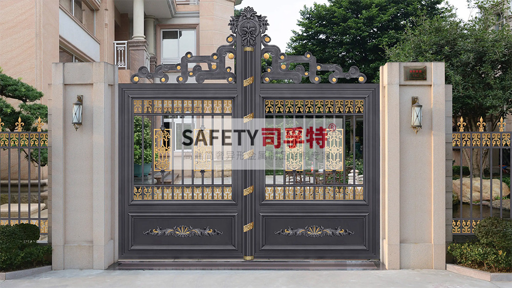 別墅大門用什么材質(zhì)好？[別墅銅門，鋁藝別墅大門](圖5)