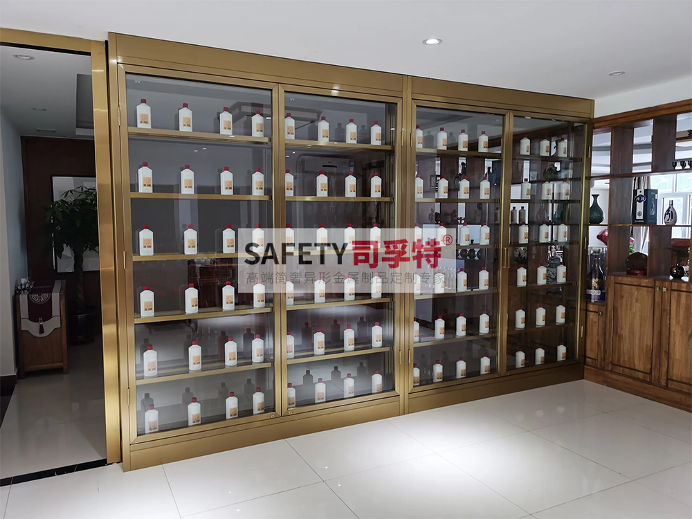 定制不銹鋼酒柜酒架有哪些優(yōu)點？[司孚特不銹鋼酒柜](圖2)