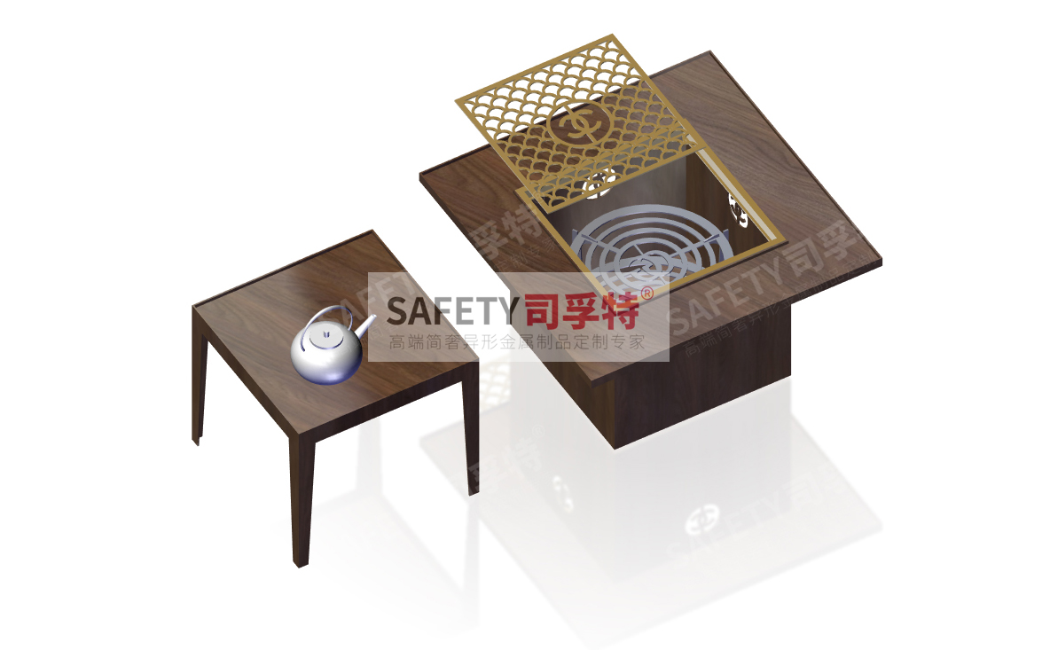 圍爐配萬物，煮茶煮酒又烤秋[司孚特圍爐茶桌，炭火爐，精制鋼圍爐](圖4)