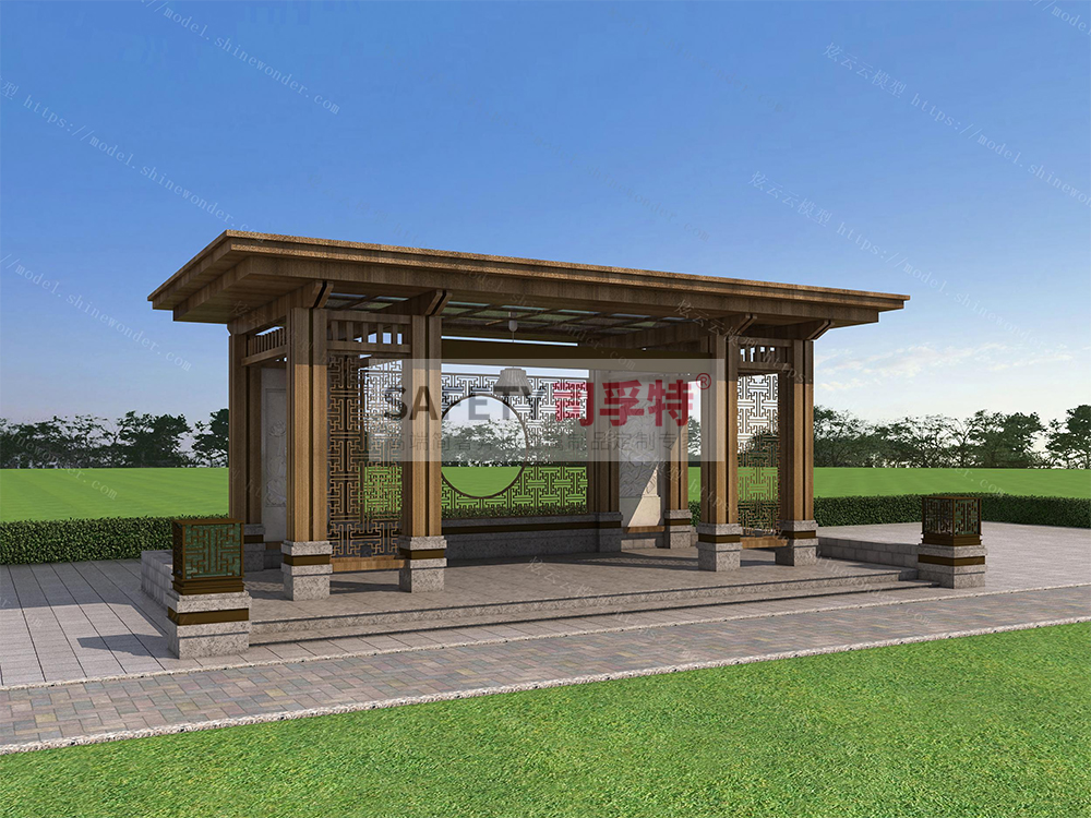 精制不銹鋼涼亭逐漸代替木質(zhì)涼亭，精制不銹鋼涼亭有哪些優(yōu)勢(shì)(圖2)